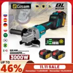 *מלטשת זווית אלחוטית 125mm – 7 מהירויות עם מנוע ללא פחמים!* ⚡🔧