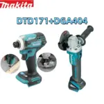 *סט כלי עבודה מקצועי Makita – מטחנת זווית אלחוטית + מקדחה אימפקט 18V* 🔧⚡