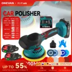 *מלמעת פוליש אלחוטית למכונית – 6 מהירויות 7000RPM תואם סוללות מקיטה 18V* 🚗✨