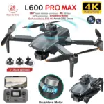 *רחפן מקצועי L600 PRO MAX GPS עם מצלמה כפולה 4K*