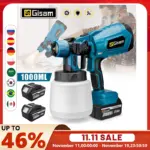 *🎨 אקדח צבע חשמלי נטען 1000ML – גמישות ונוחות מקסימלית! 🔋*