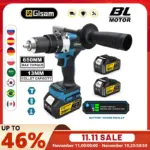 *מקדחה נטענת חסרת מברשות 650NM – תואמת לסוללות מקיטה 18V* 🔧⚡