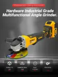 *משחזת זווית אלחוטית Dewalt DCG405 125mm – ללא פחמים!* 🔧⚡
