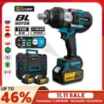 *מפתח אימפקט חשמלי אלחוטי Gisam 3100N.M – כוח מקצועי במחיר משתלם!* 🔧💪