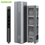 *מברגה חשמלית מקצועית Glacok S6 MAX – ערכה מושלמת לתיקוני אלקטרוניקה!* 🔧