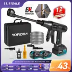 *🚿 מכשיר שטיפה אלחוטי בלחץ גבוה 200Bar – 6 במצב 1!*