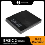 *משקל דיגיטלי למטבח ולקפה TIMEMORE Black Mirror Basic+2*