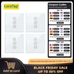 *מתג חכם לוילונות חשמליים ZigBee 3.0 מבית Tuya*