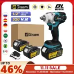 *מפתח אימפקט חשמלי אלחוטי 520N.M – חוסך זמן וכוח!* 🔧⚡