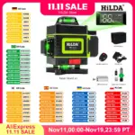*מאזן לייזר ירוק HILDA 16/12 קווים – המכשיר שיהפוך אתכם למקצוענים!* 🎯