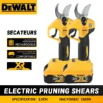 *מספריים חשמליים נטענים Dewalt 18V – גיזום ענפים ללא מאמץ!* ✂️🌳