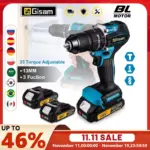 *מקדחה אלחוטית חזקה 18V עם מומנט 35+3 – תואם מקיטה!* 🔨