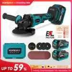 *משחזת זווית חסרת פחמים 125 מ"מ YOFIDRA – 3 מהירויות למקצוענים* ⚡