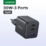 *מטען UGREEN GaN 30W עם טכנולוגיית PD 3.0 וחיבור USB-C* 🔌💨