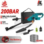 *מכונת שטיפה אלחוטית 3500W בלחץ גבוה – 200 בר! 💪💦*