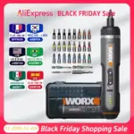 *מברגה חשמלית אלחוטית WORX WX242 + 30 ביטים* 🔧