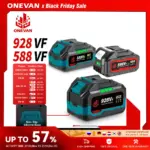 *סוללת ליתיום נטענת ONEVAN 29900mAh עם אינדיקטור לכלי עבודה Makita 18V* 🔋🔧
