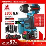 *מפתח חשמלי נטען ONEVAN 1800N.M – פתרון מקצועי לכל עבודה* 🔧⚡