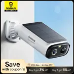 *מצלמת אבטחה סולארית Baseus Security S1 Lite – הרתעה 24/7 בלי חשמל!* 🔋☀️