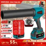 *מפוח עלים חשמלי BRUSHLESS 4000W – פתרון מושלם לניקיון המשרד והסביבה! 🌪️*