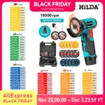 *משחזת זווית מיני נטענת HILDA 12V – כלי העבודה שחסר לכם!* ⚡
