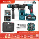 *מקדחה חשמלית נטענת ללא פחמים YOFIDRA – תואמת סוללות מקיטה 18V* 🔧⚡