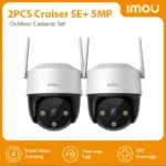 *מצלמת אבטחה חיצונית IMOU Cruiser SE+ 5MP זוג מצלמות WIFI*