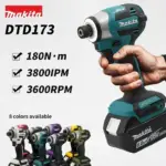 *מברגה חשמלית מקצועית Makita DTD173 – 180Nm* 🔧⚡