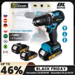 *מקדחה/מברגה חשמלית אלחוטית Gisam 13mm – מתאימה לסוללות Makita!* 🔋🛠️