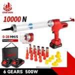 *אקדח סיליקון חשמלי נטען – חובה לכל בית!* 🔧