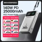 *סוללת גיבוי MOVESPEED M25Pro 140W – עוצמה אדירה למשרד הנייד שלך!* 🔋💻