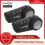 *אינטרקום למוטוציקל Freedconn KY Pro – לתקשורת רוכבים ברורה וחזקה!* 🏍️🎧
