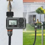 *טיימר השקייה אוטומטי חכם INSOMA עם תצוגת LCD*