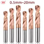 *מקדחים מקצועיים מקרביד מלא 0.5-17 מ"מ – איכות CNC למתכונים ביתיים!* 🔧