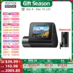 *מצלמת רכב GLOBAL 70MAI A200 – דו כיוונית 1080P HDR עם מסך IPS 2"* 🚗📸