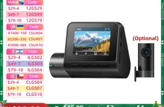 *מצלמת רכב GLOBAL 70MAI A200 – דו כיוונית 1080P HDR עם מסך IPS 2"* 🚗📸