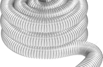 *צינור שאיבת אבק שקוף PVC מקצועי 50-100mm* 🔧