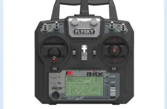 *שלט רחוק FLYSKY FS-I6X מקצועי לדרונים ורחפנים – 10 ערוצים!* 🚁🎮
