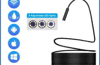 *מצלמת אנדוסקופ KERUI WiFi – מצלמת בדיקה איכותית ואטומה למים* 🔍