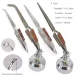 *פינצטה מקצועית לריתוך ותכשיטנות עם נעילה עצמית* 🔧💎