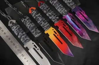 *🔪 סכין הישרדות EDC מפלדת אל-חלד למטיילים וחובבי שטח*