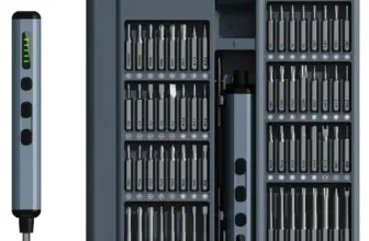 *סט מברגה חשמלית מגנטית 68 חלקים עם בקרת מומנט* 🔧