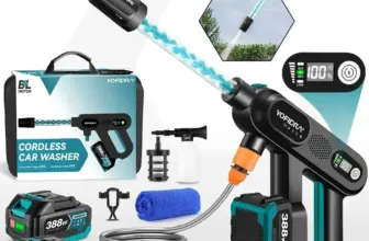 *אקדח שטיפה בלחץ גבוה YOFIDRA 220Bar ללא מברשות – מתאים לסוללות Makita 18V*