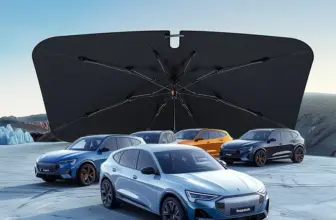 *מטריית שמש לחלון קדמי לרכב מבית Baseus – פתרון מושלם לקיץ! 🚗☀️*