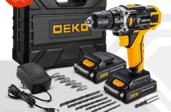 *מקדחה וכלי עבודה חשמלי DEKO 20V* 🛠️🔩
