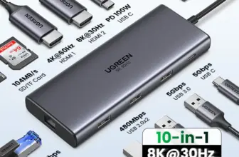 *מפצל UGREEN HDMI USB-C 10 ב-1 – המרכז הטכנולוגי של המשרד שלכם* 🔌💻