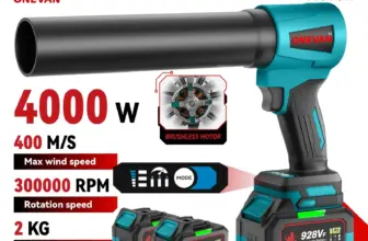*מפוח חשמלי ONEVAN 4000W – הפתרון המושלם לניקיון המשרד! 🌪️*
