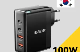 *מטען GaN מהיר 100W עם חיבור USB-C – הכל במטען אחד!* 🔌💨
