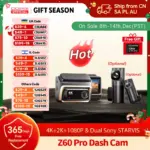 *מצלמת רכב DDPAI Z60 Pro 4K עם GPS מובנה* 🚗📹