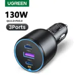 *מטען רכב UGREEN 130W USB-C – המטען האולטימטיבי לנסיעות!* 🚗💨